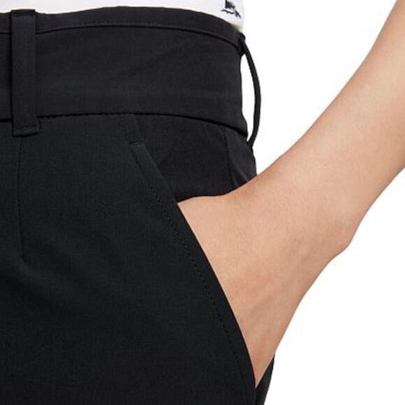 Ladies Nike Dri-Fit Golf Shorts in Black Athleisure Sportswear - Picture 2 of 9